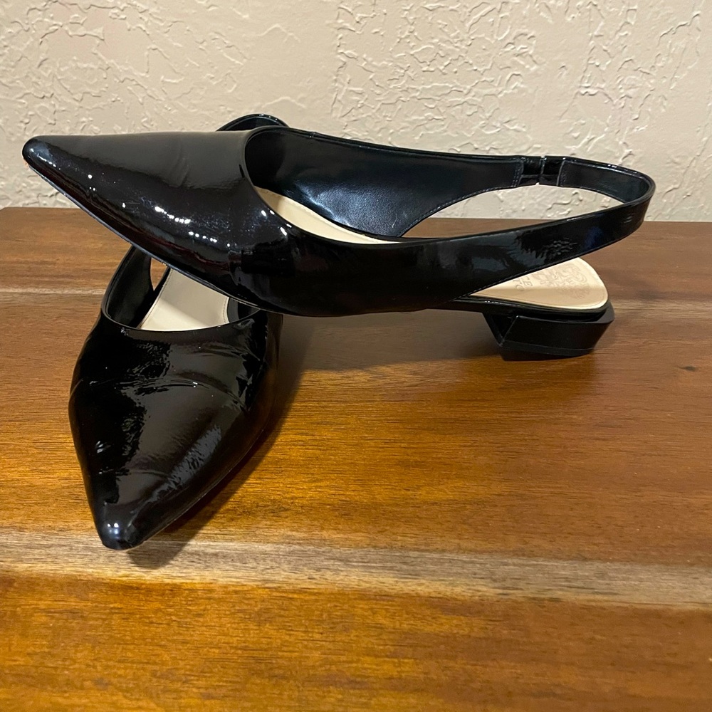 Classy Vince Camino Size 11 black dress shoes